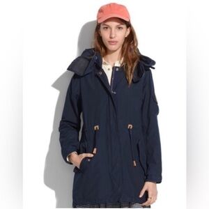 Penfield Madewell Collab All Weather Dark Navy Parka Jacket. Select Item 3/$25.